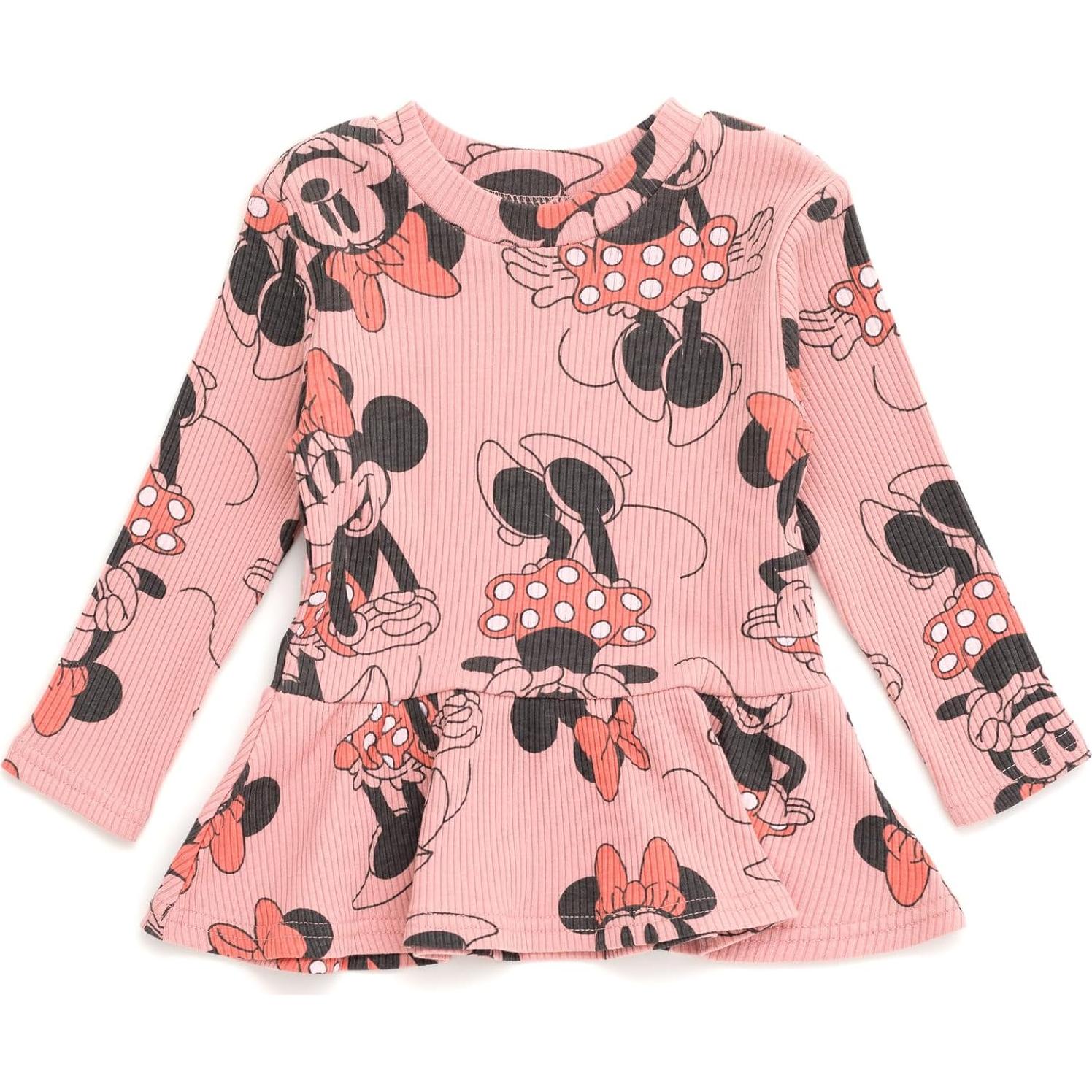 Conjunto Disney Minnie Mouse 12 Meses Camiseta y Pantalones