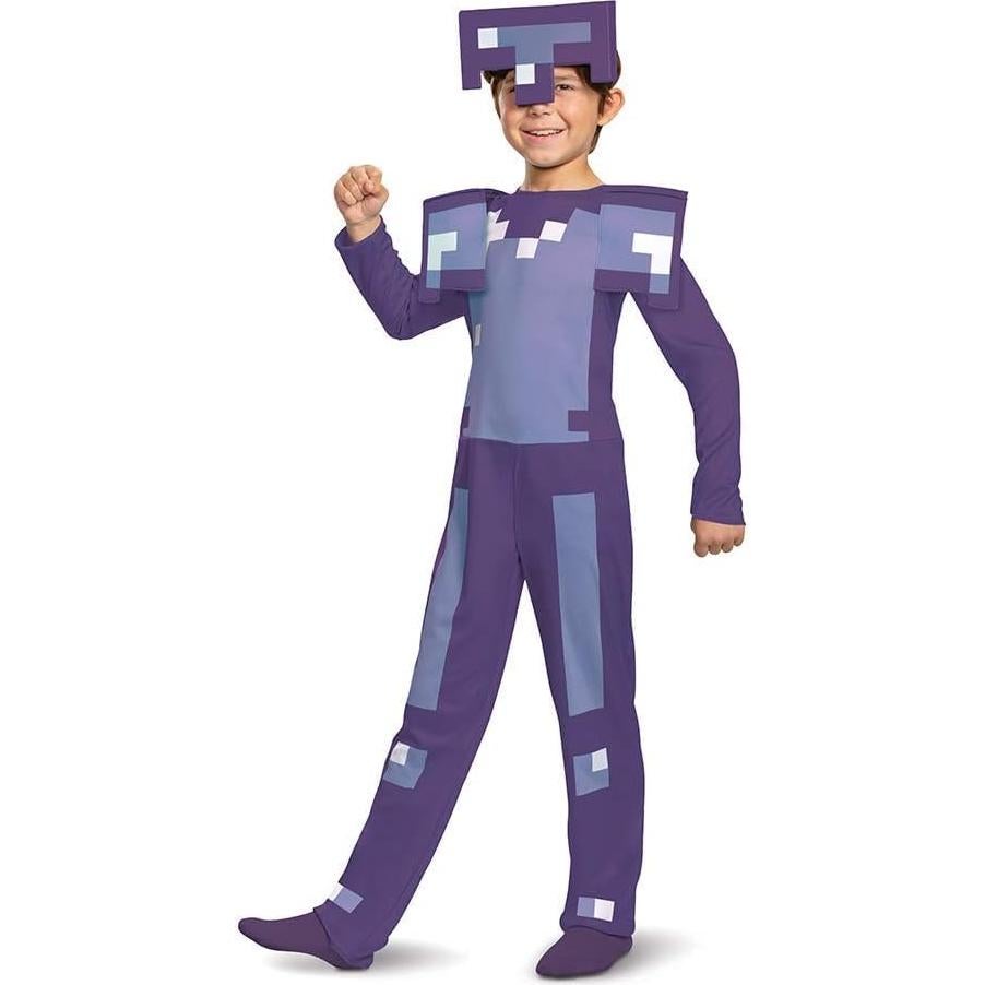 Disfraz de Minecraft Disguise Armadura Diamante Niños 4-6