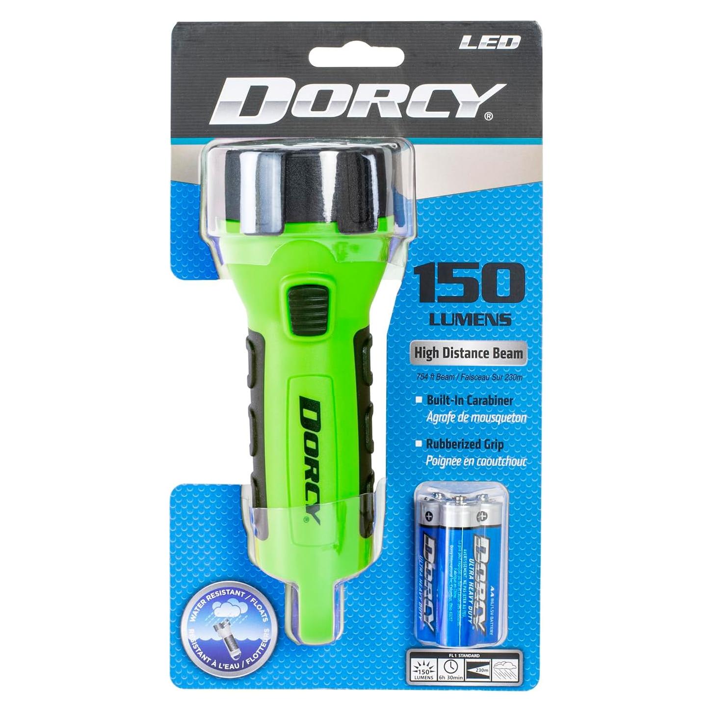 Linterna Flotante Dorcy 150 Lúmenes Verde Neón Impermeable