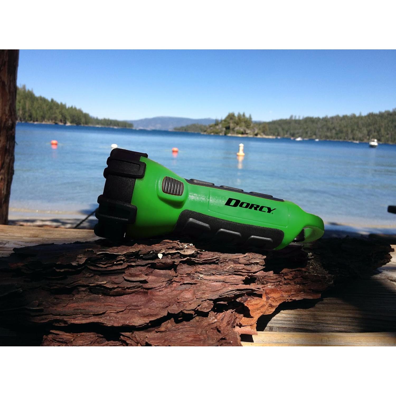 Linterna Flotante Dorcy 150 Lúmenes Verde Neón Impermeable