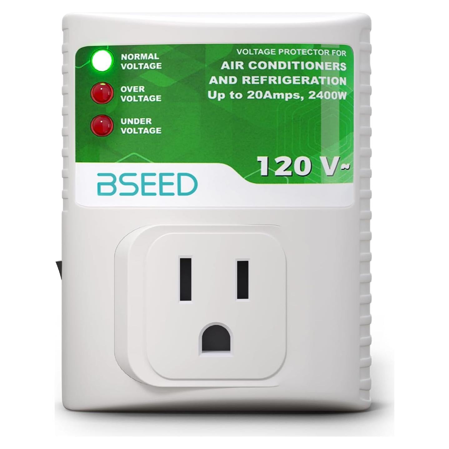 Protector de Sobretensión BSEED 20A 2400W para Electrodomésticos