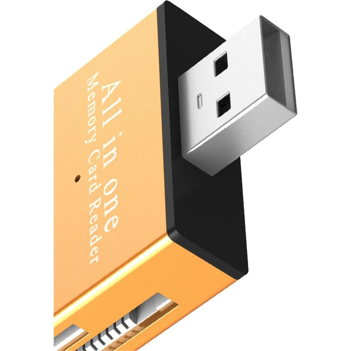 Lector de Tarjetas 4 en 1 TXY USB 2.0 Negro - SD, Micro SD, MS