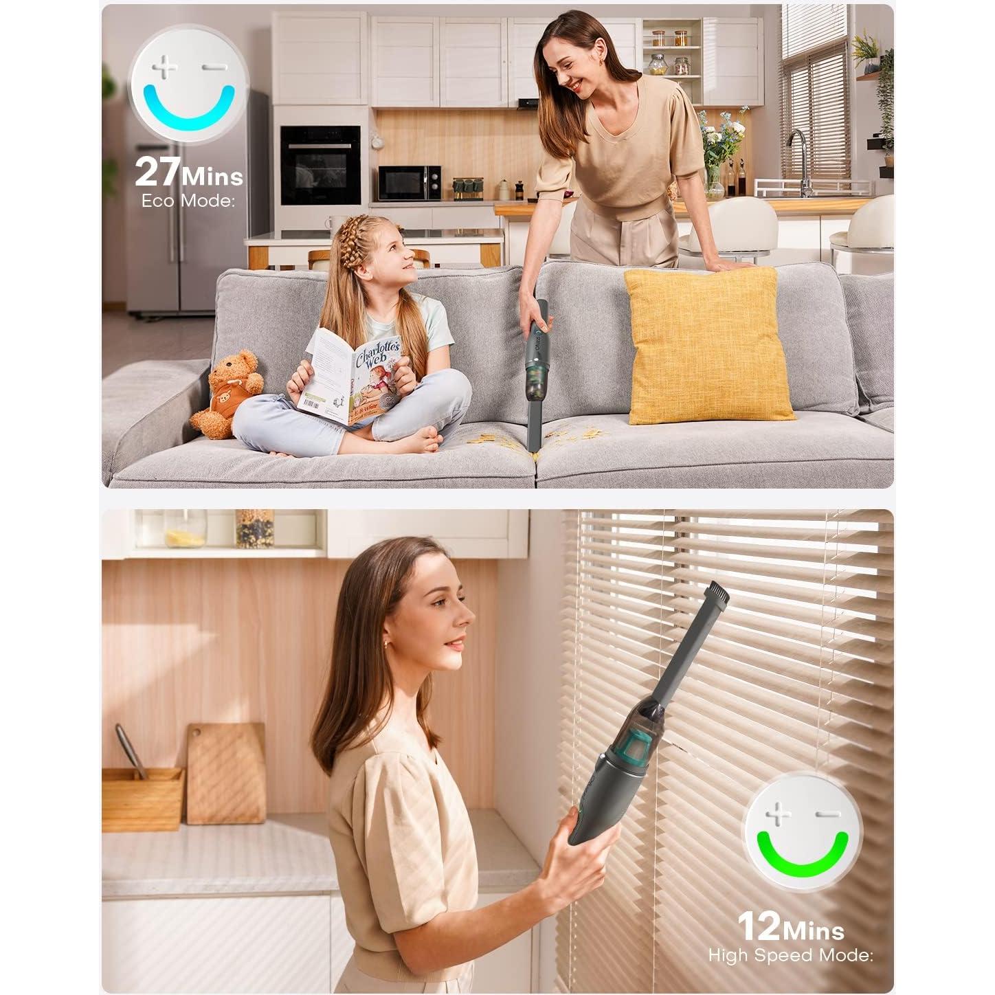 Aspiradora de Mano Inalámbrica Ofuzzi Slim H7 Pro 0.45kg 11000Pa