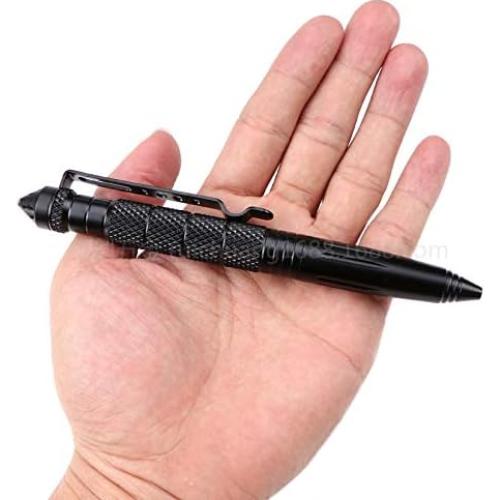 Bolígrafo Táctico WTDD T6-6061 Negro Multi-funcional