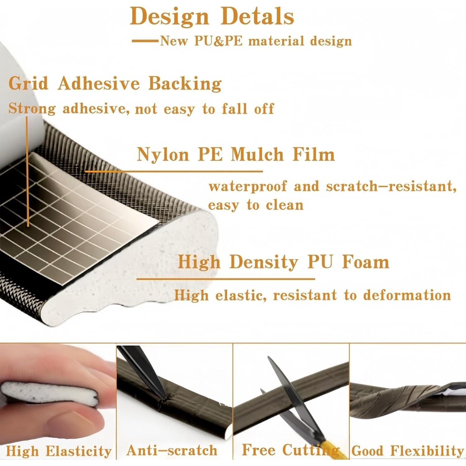 Sello de Aislamiento para Puertas y Ventanas Ymoilaky 299.72 cm