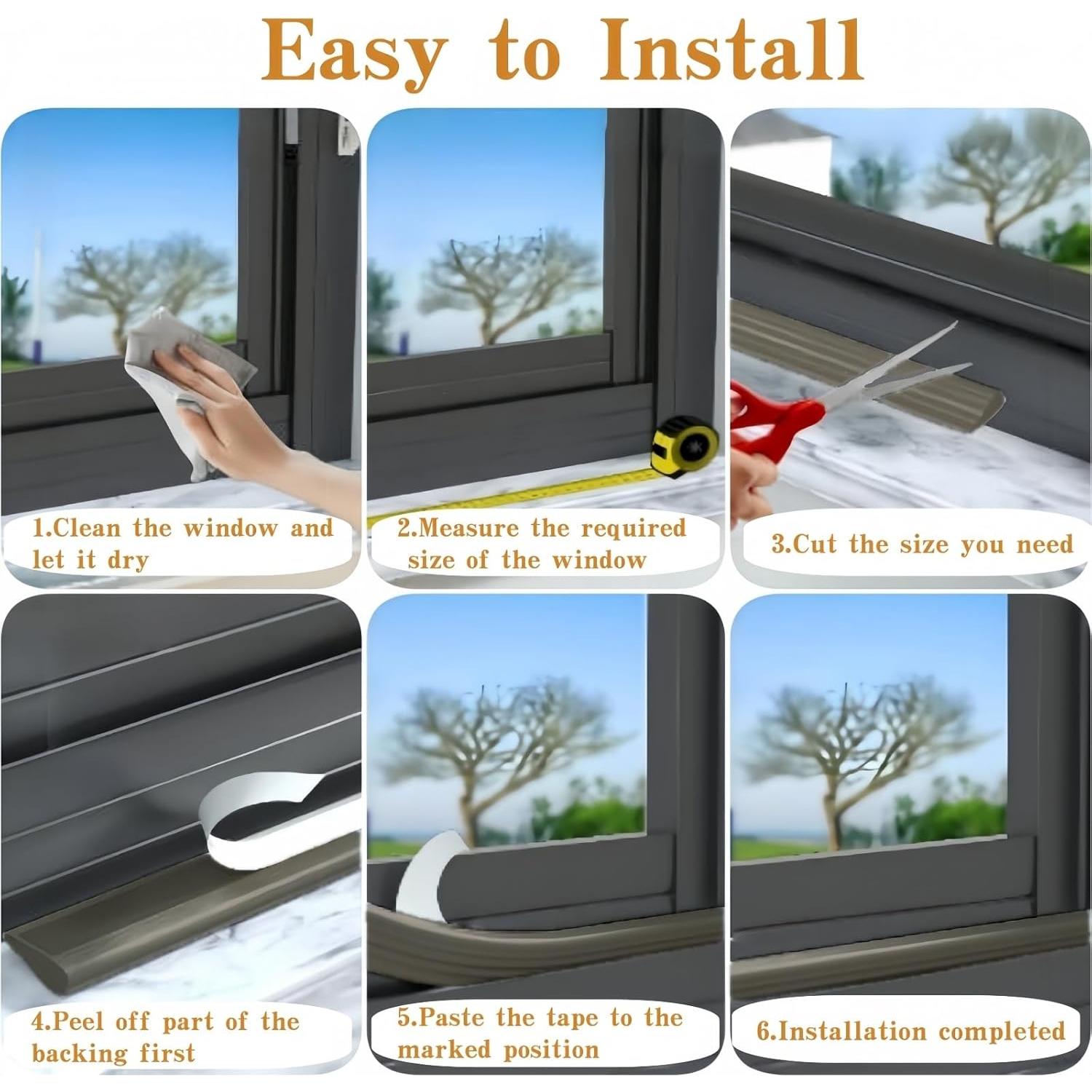 Sello de Aislamiento para Puertas y Ventanas Ymoilaky 299.72 cm