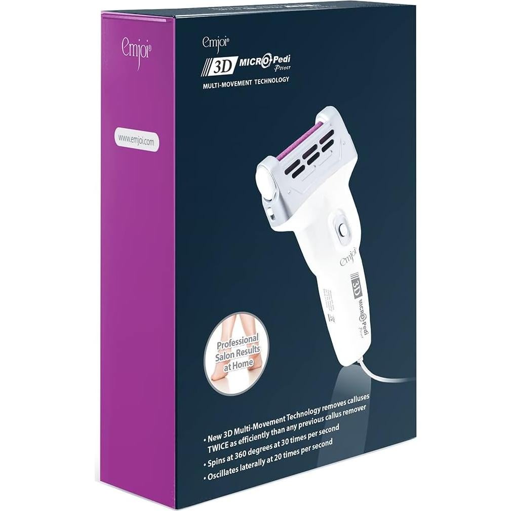 Emjoi Micro-Pedi Power Removedor de Callos Eléctrico Azul