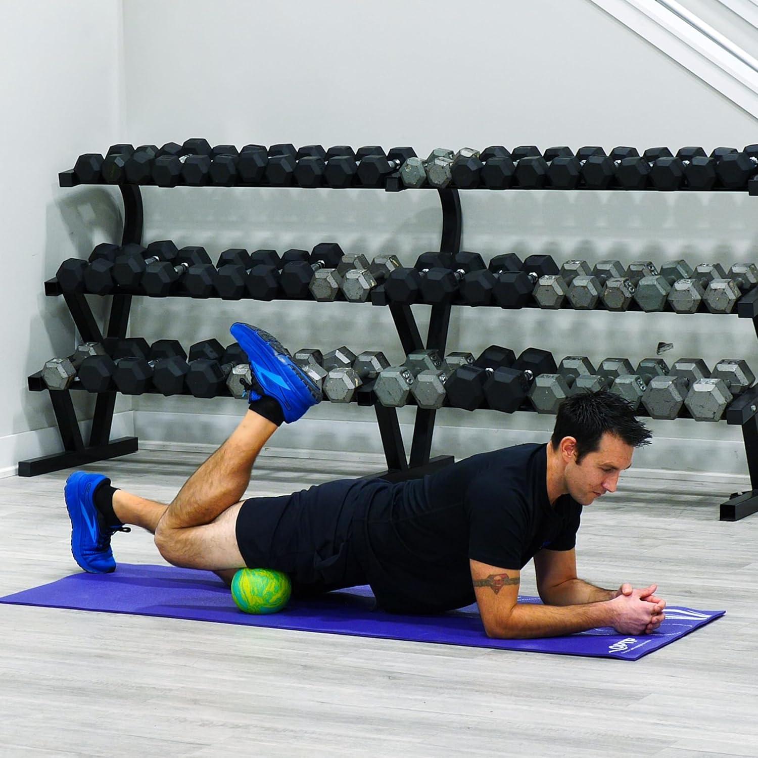 Bola de Postura OPTP 15.24 cm - Rodillo de Espuma para Masaje