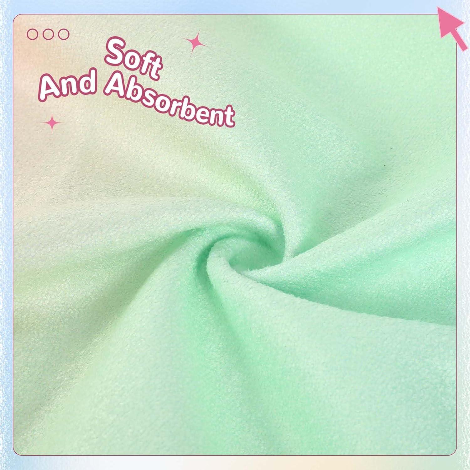 Toalla de Yoga Peryiter Verde Antideslizante Microfibra 182.88x60.96cm