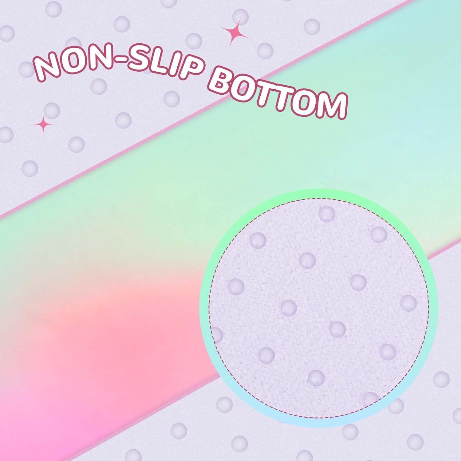 Toalla de Yoga Peryiter Verde Antideslizante Microfibra 182.88x60.96cm