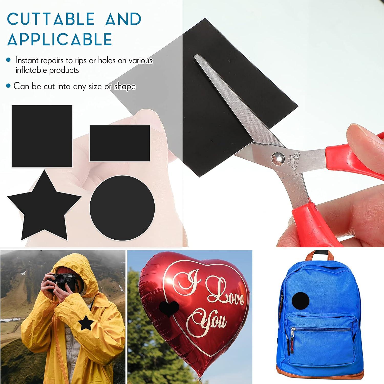 Kit de Reparación de Parches Inflables Zonon 20 Piezas Negro