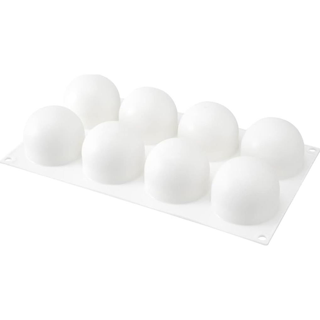 Molde de Silicona para Chocolates Restaurantware 8 Cavidades