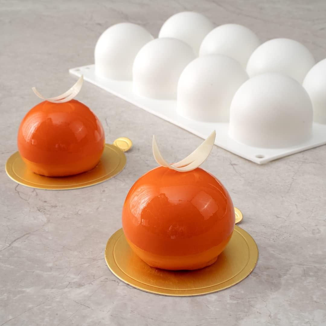 Molde de Silicona para Chocolates Restaurantware 8 Cavidades