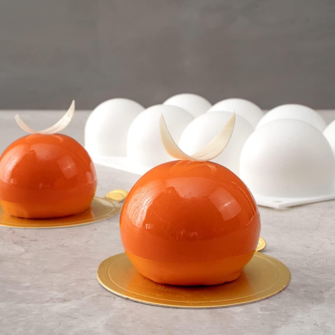 Molde de Silicona para Chocolates Restaurantware 8 Cavidades