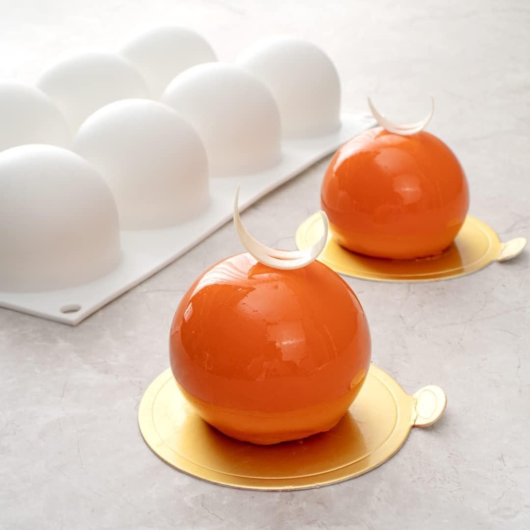 Molde de Silicona para Chocolates Restaurantware 8 Cavidades