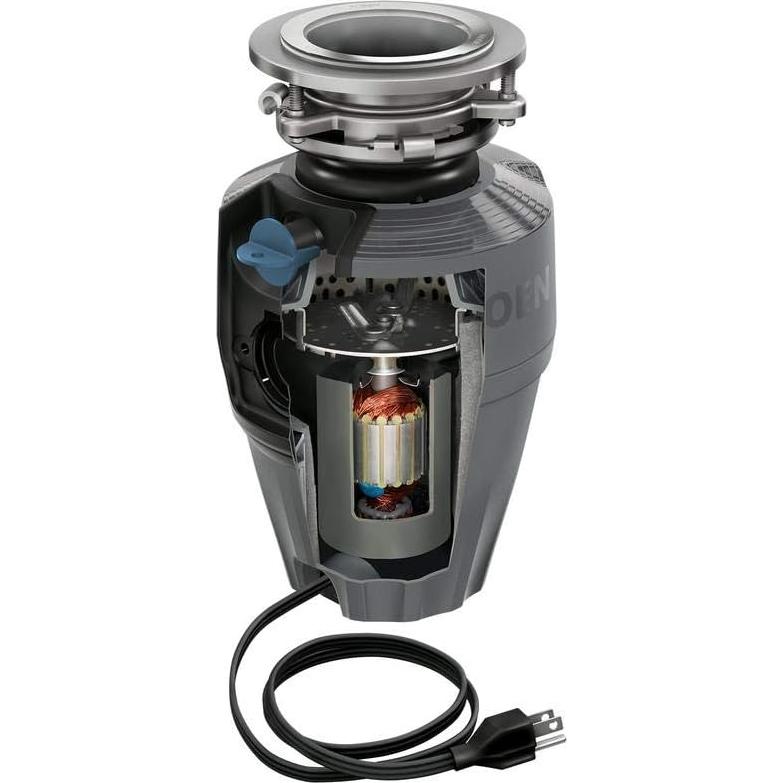 Moen EX50C Triturador de Basura 0.5 HP Negro Premium