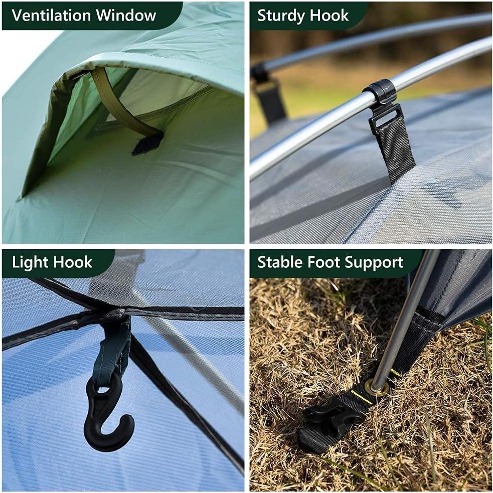 Carpa de Senderismo MC para 1-2 Personas Impermeable