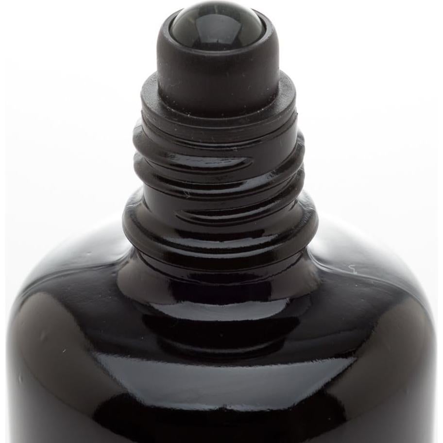 Botella de vidrio negro 5ml Infinity Jars con aplicador