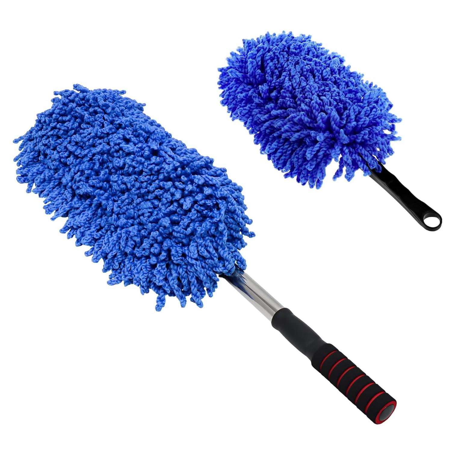 Juego de 2 Plumones de Microfibra BWBWND para Autos Azul