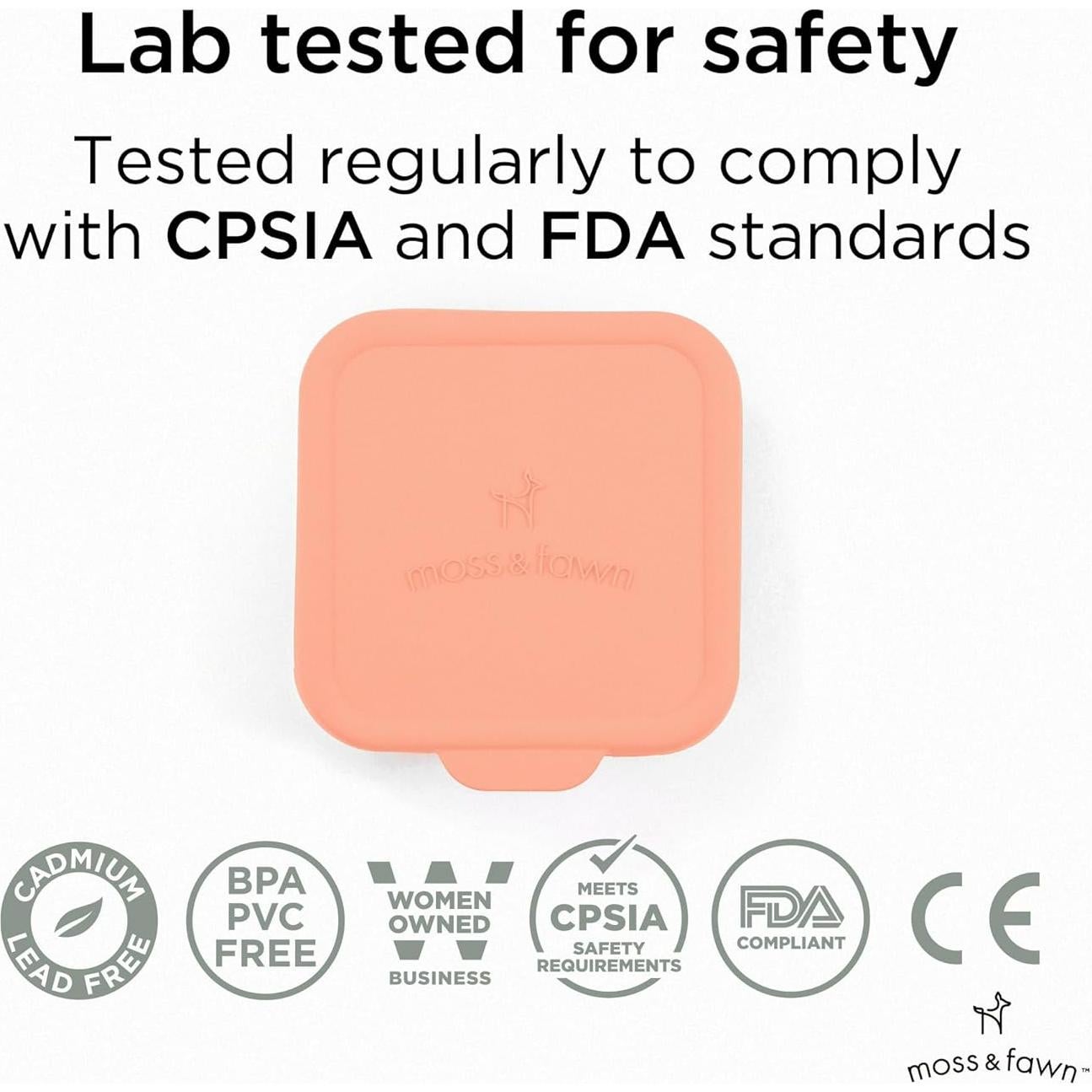 Bandeja de Hielo Moss and Fawn - Silicona para Bebés 8 ml