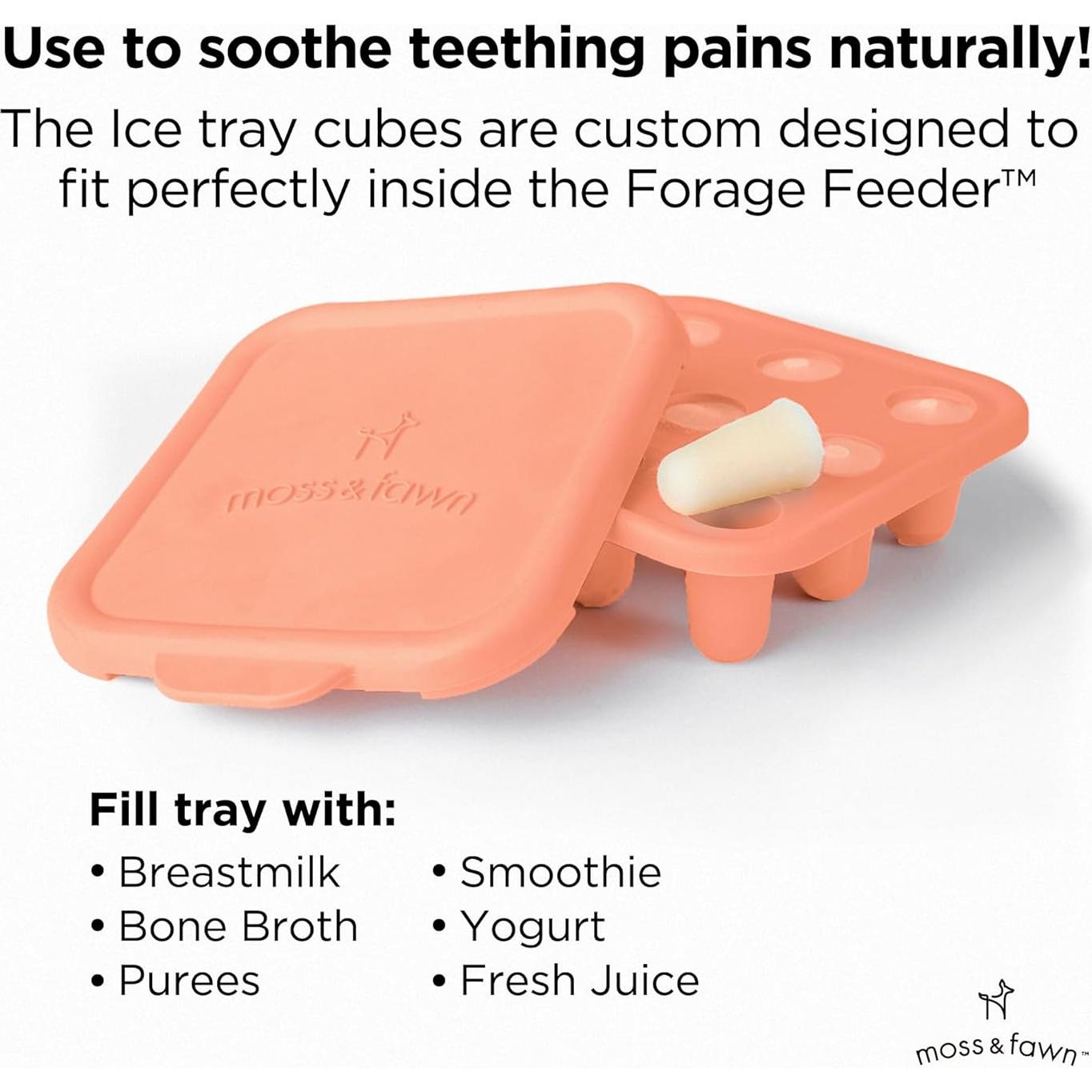 Bandeja de Hielo Moss and Fawn - Silicona para Bebés 8 ml