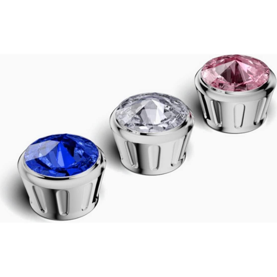 Tapa de Tornillo para Placa de Matrícula Moioee - 4 Piezas Azul