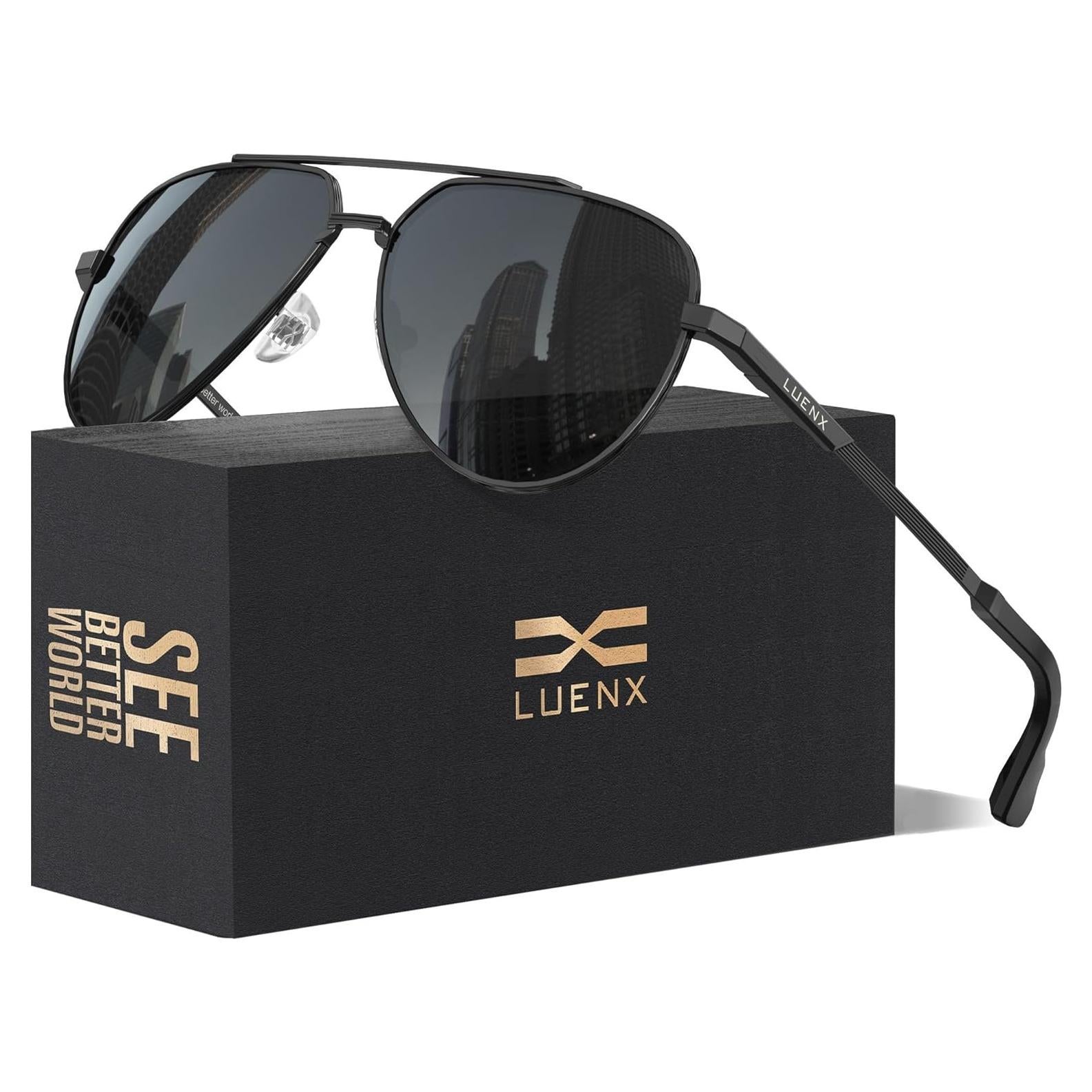 Gafas de sol LUENX Aviador Unisex Polarizadas UV400