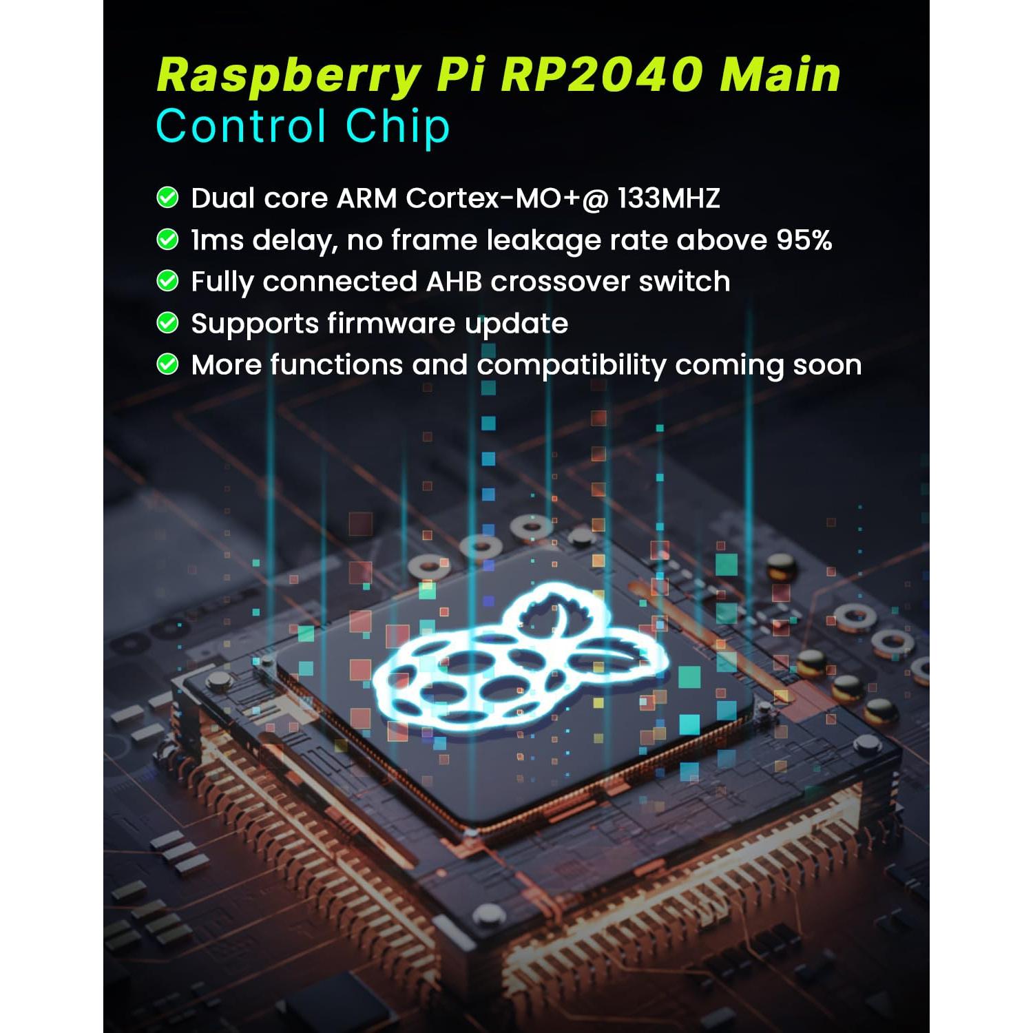 Controlador Arcade Sehawei T16 Pro V2 Negro con RGB y Turbo