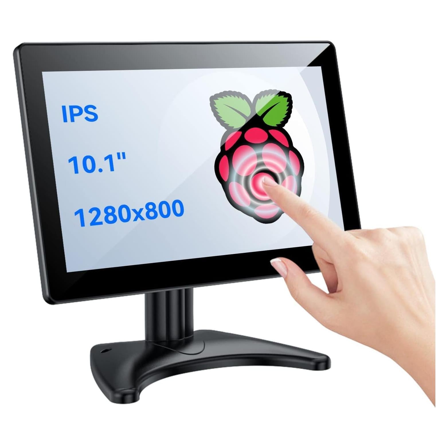 Monitor Táctil 10.1" Eyoyo IPS HD 1280x800 HDMI VGA AV