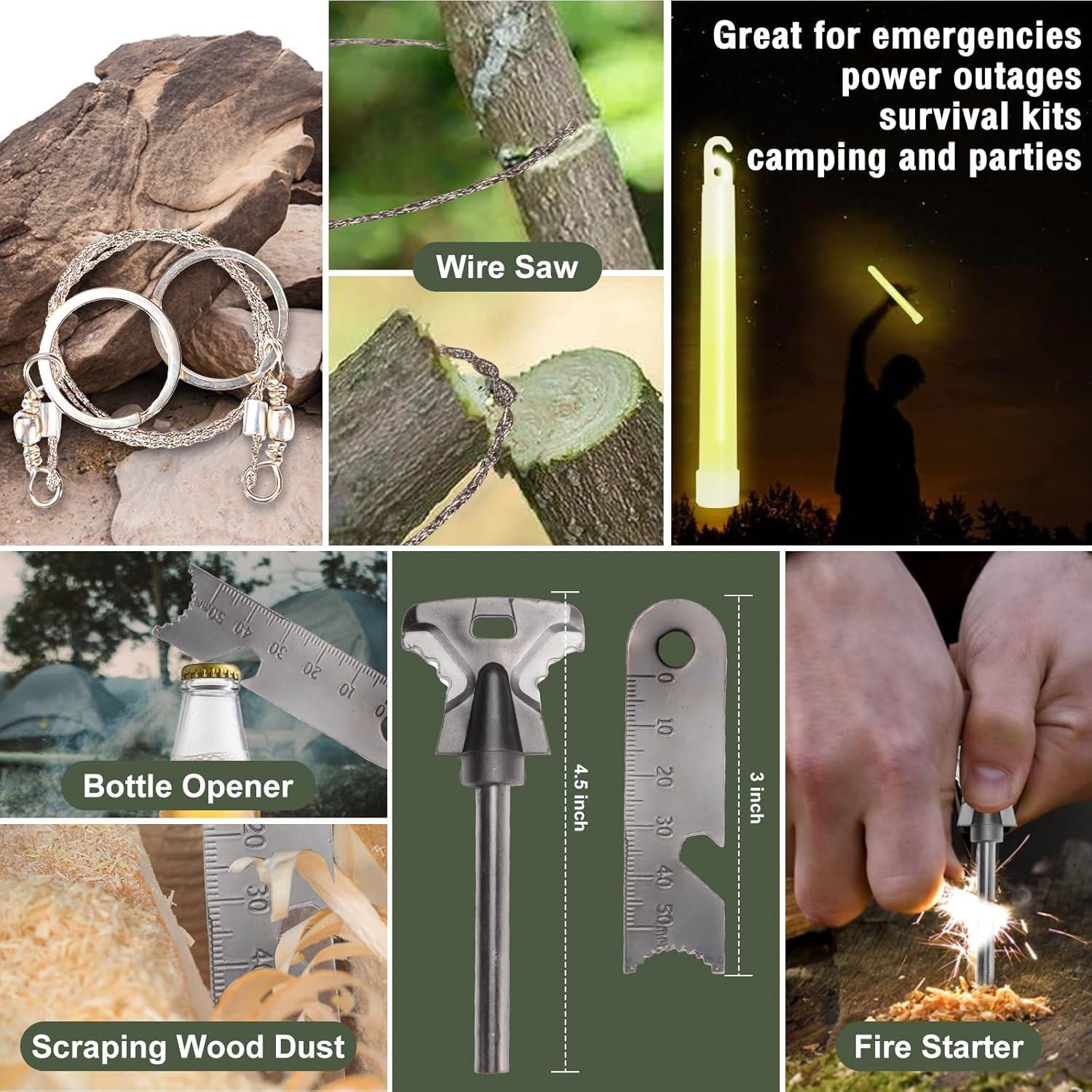 Kit de Supervivencia 20 en 1 PANADAJOY para Camping y Aventura