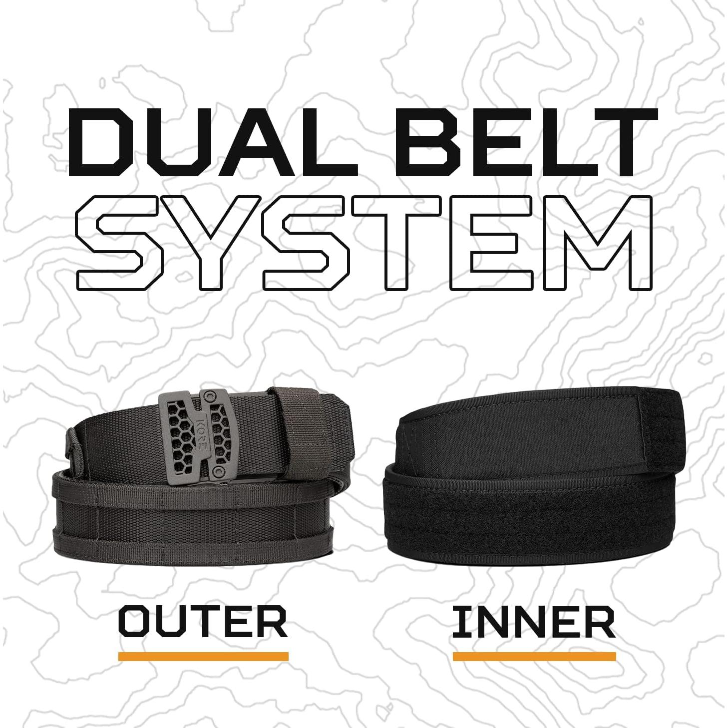 Cinturón de Batalla Molle KORE 1.75" Ajustable 24-48"