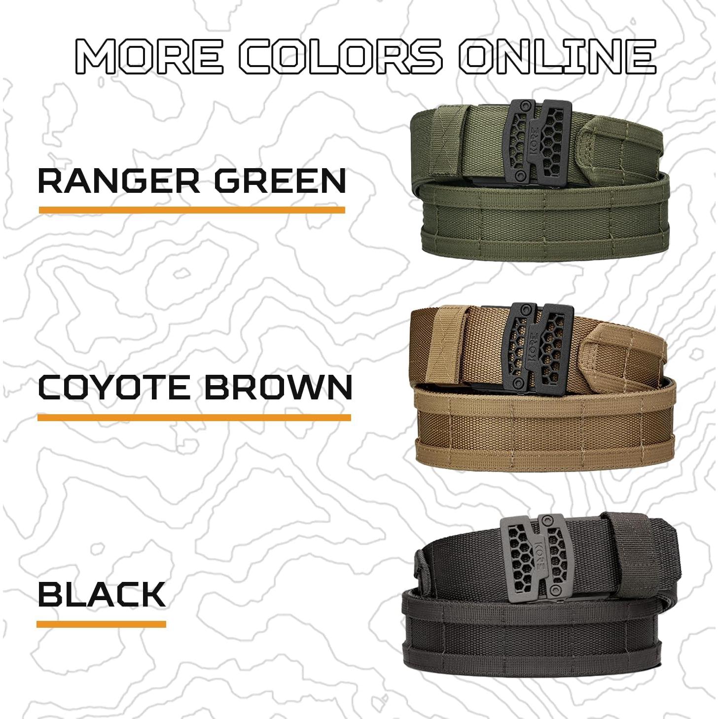 Cinturón de Batalla Molle KORE 1.75" Ajustable 24-48"