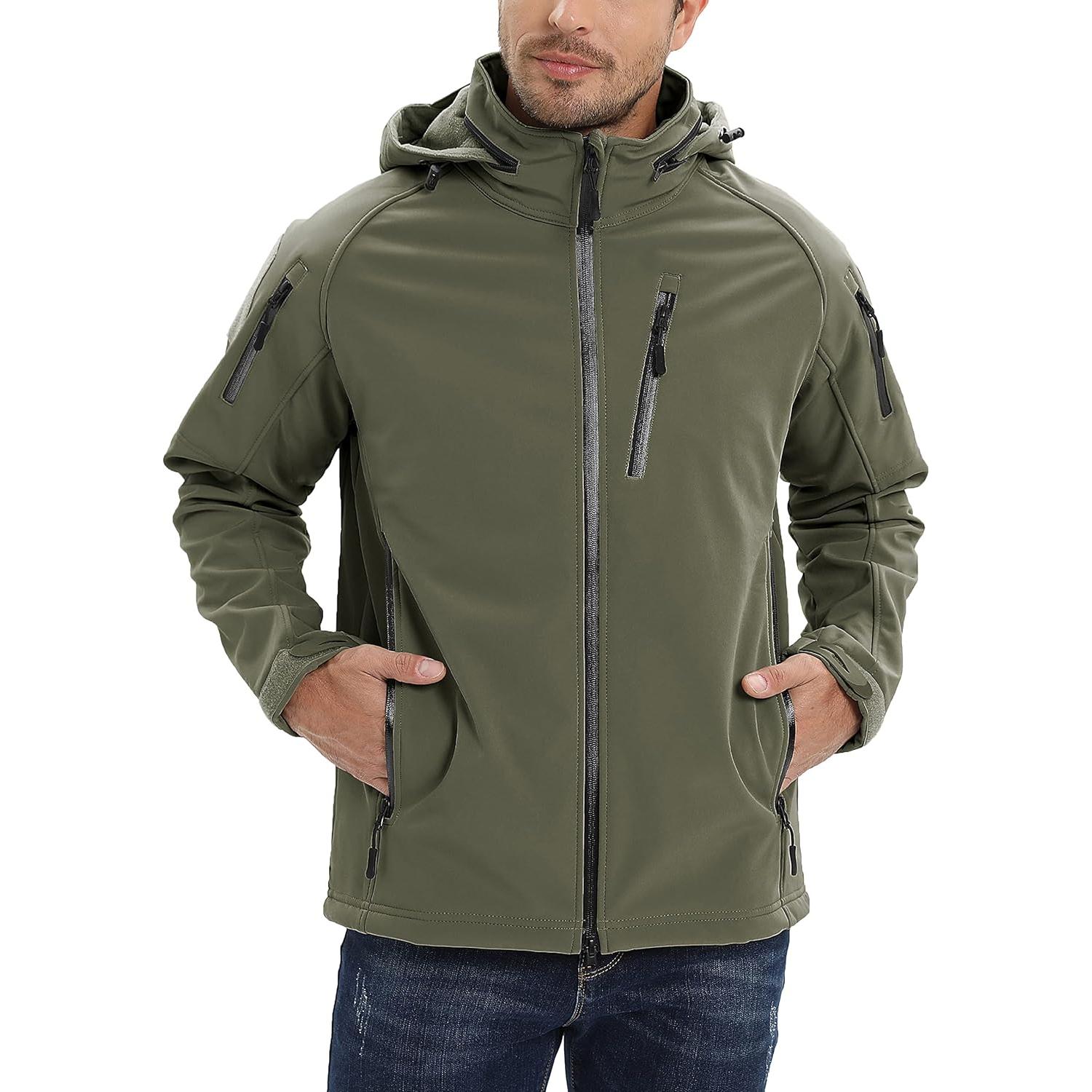 Chaqueta Táctica de Invierno TACVASEN para Hombre XX-Large Verde