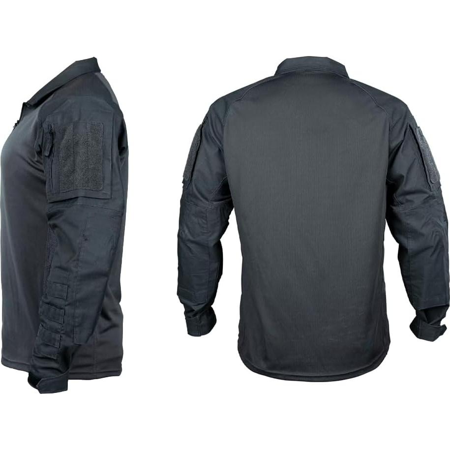 Camisa Táctica de Manga Larga IDOGEAR para Hombre - Gris