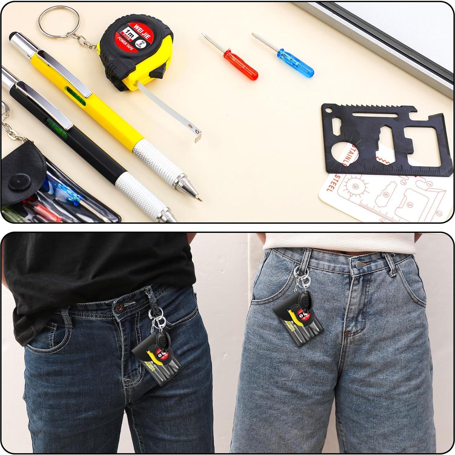 Juego de llaveros multifuncionales Saysurey 30 piezas