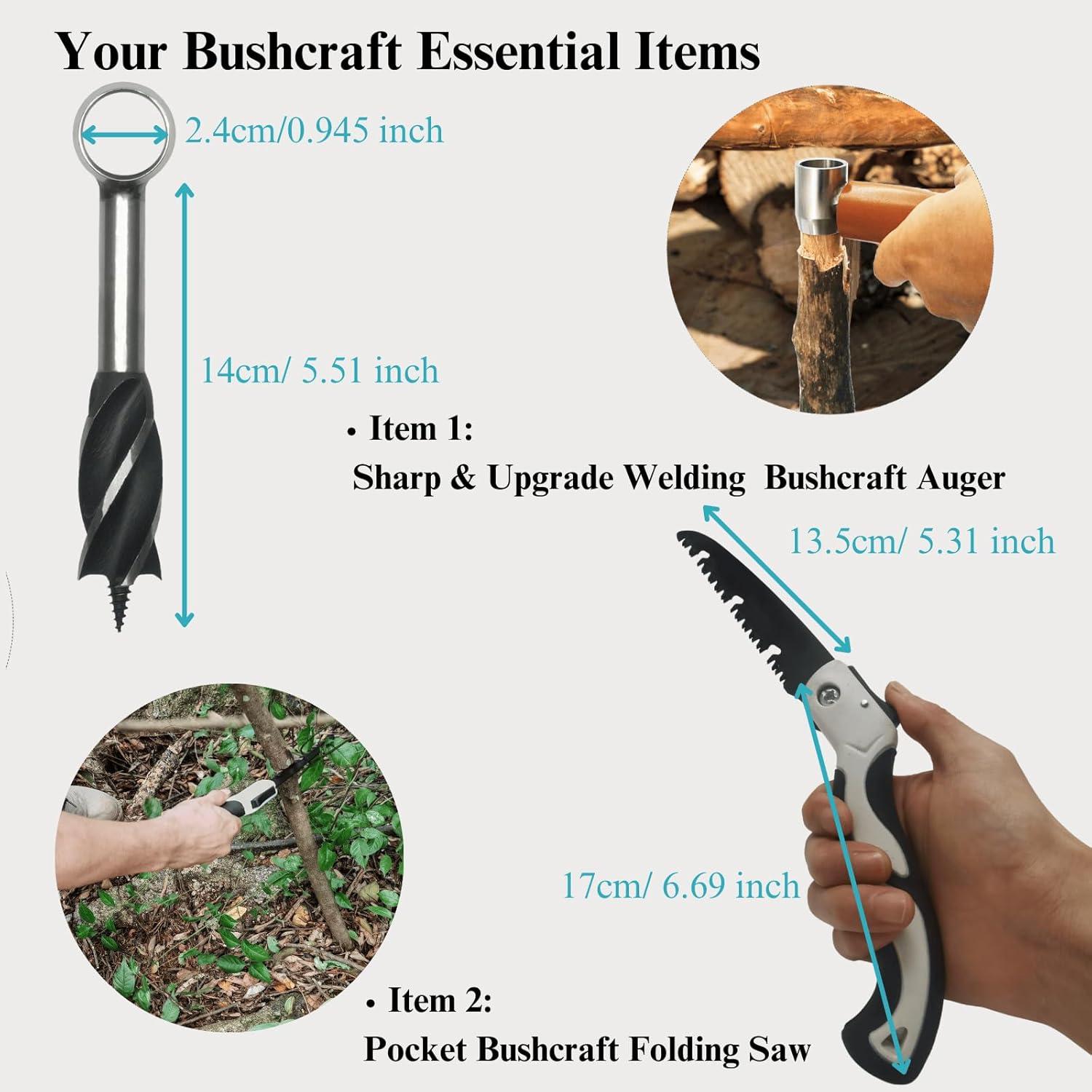 Kit de Multiherramienta de Supervivencia Jiffy2NE1 con Aguja y Sierra