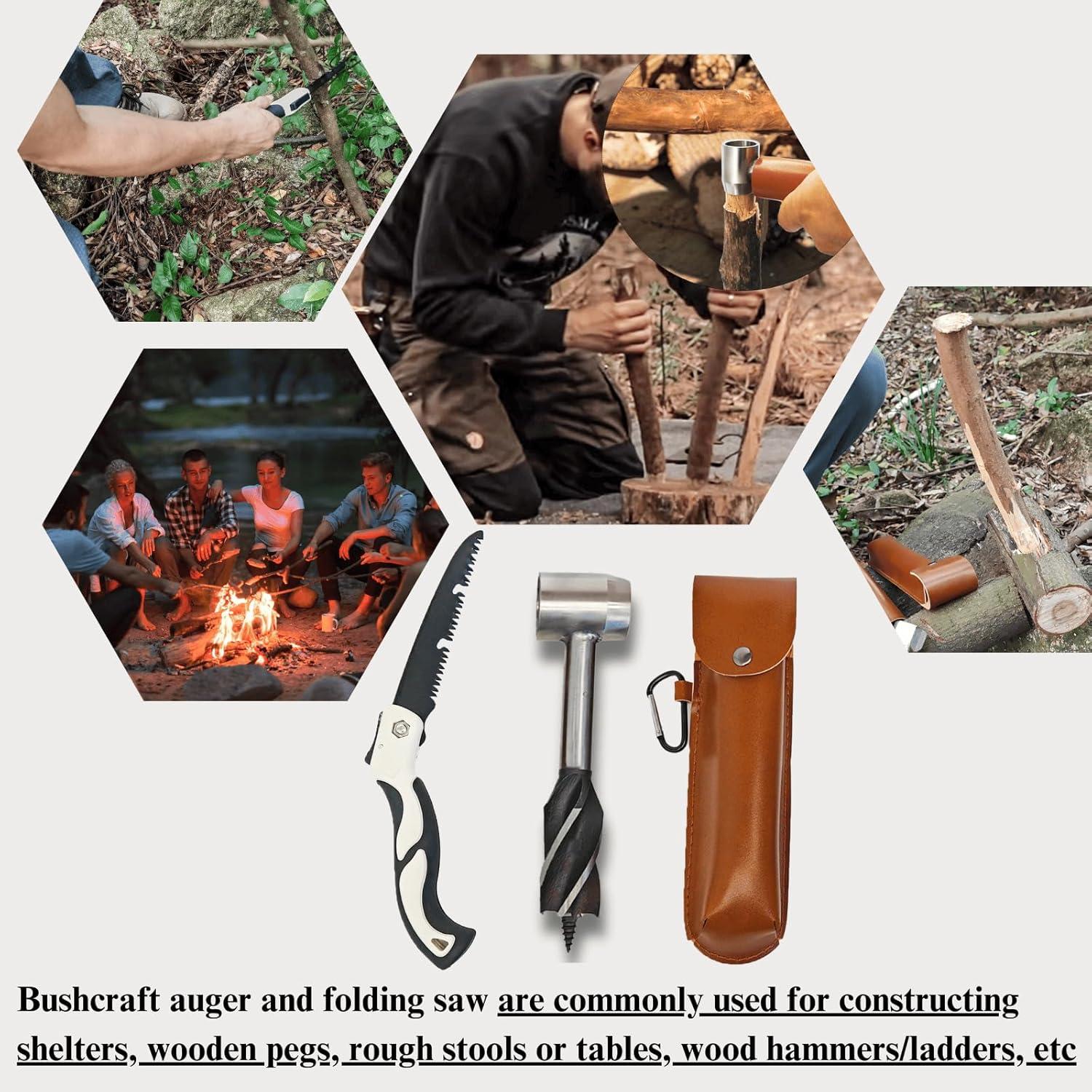 Kit de Multiherramienta de Supervivencia Jiffy2NE1 con Aguja y Sierra