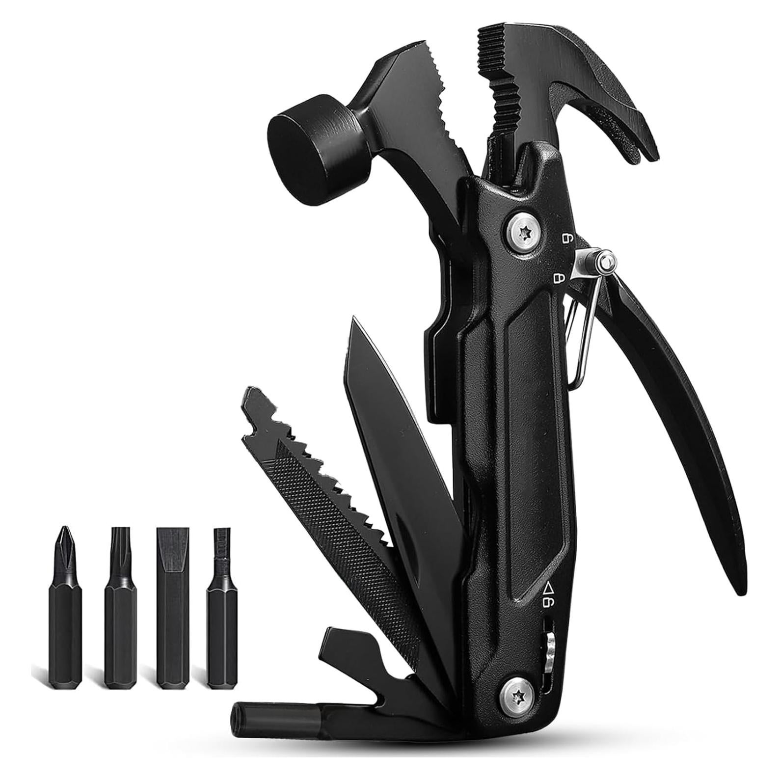 Martillo Multitool 16-en-1 Chaymoor Plegable 14 cm