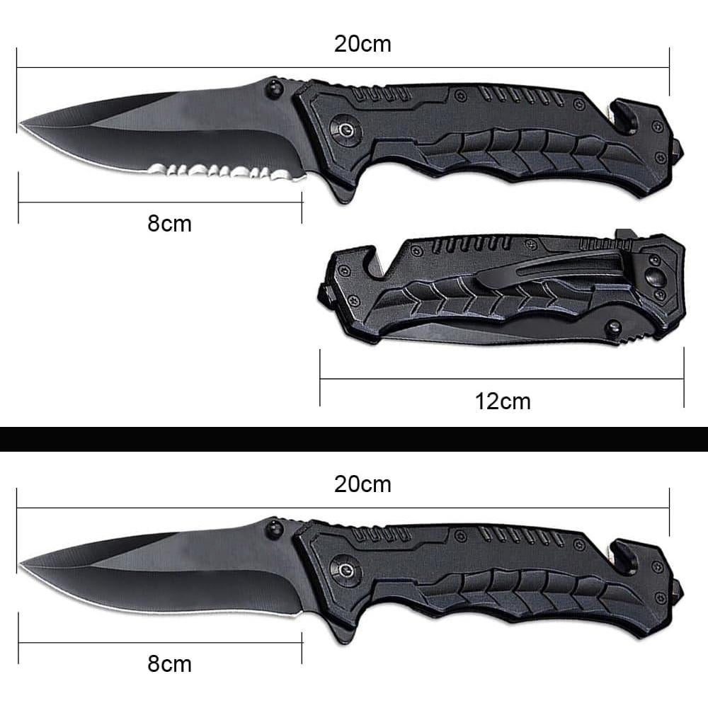 Cuchillo Plegable Multiherramienta Wellsure 215g Acero Inoxidable