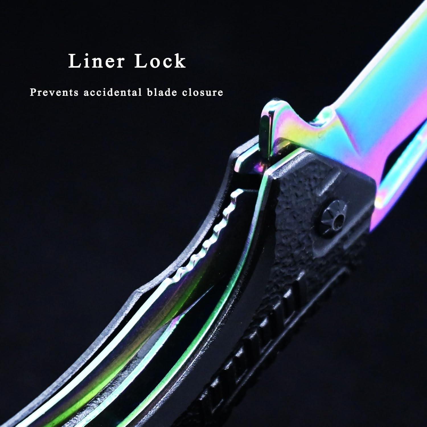 Cuchillo de bolsillo plegable ZulBozz 21.16 cm 440C aluminio