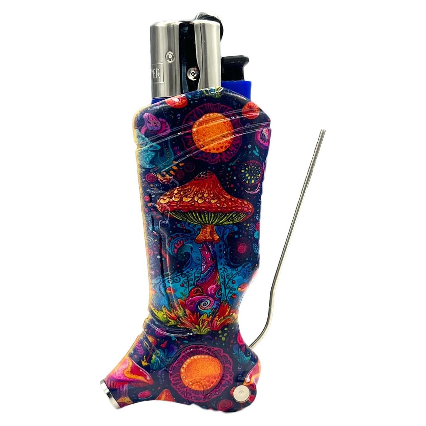 Toker Poker - Estuche Multiusos para Encendedor Clipper - Acero Inoxidable