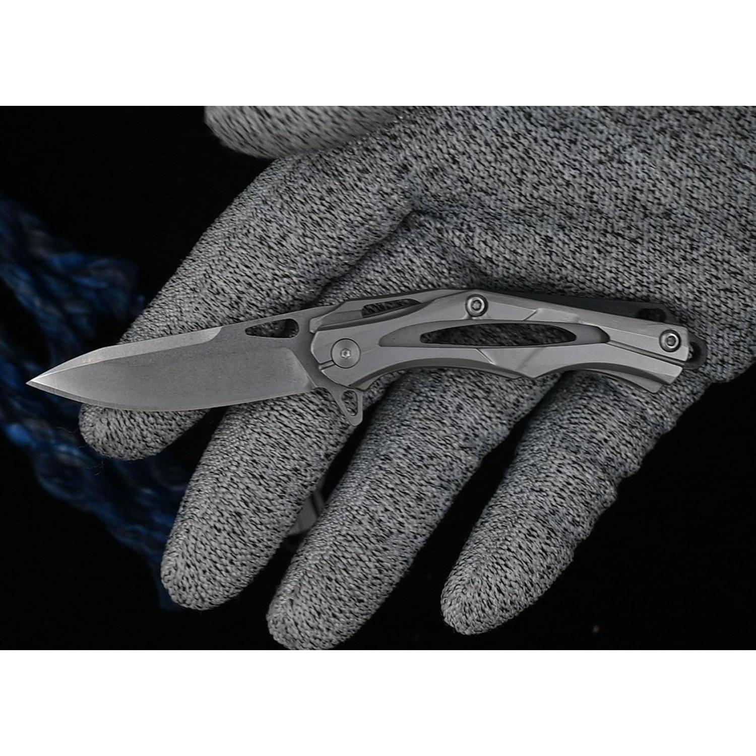 Cuchillo Plegable ZulBozz 107 D2 12.09 cm para Camping