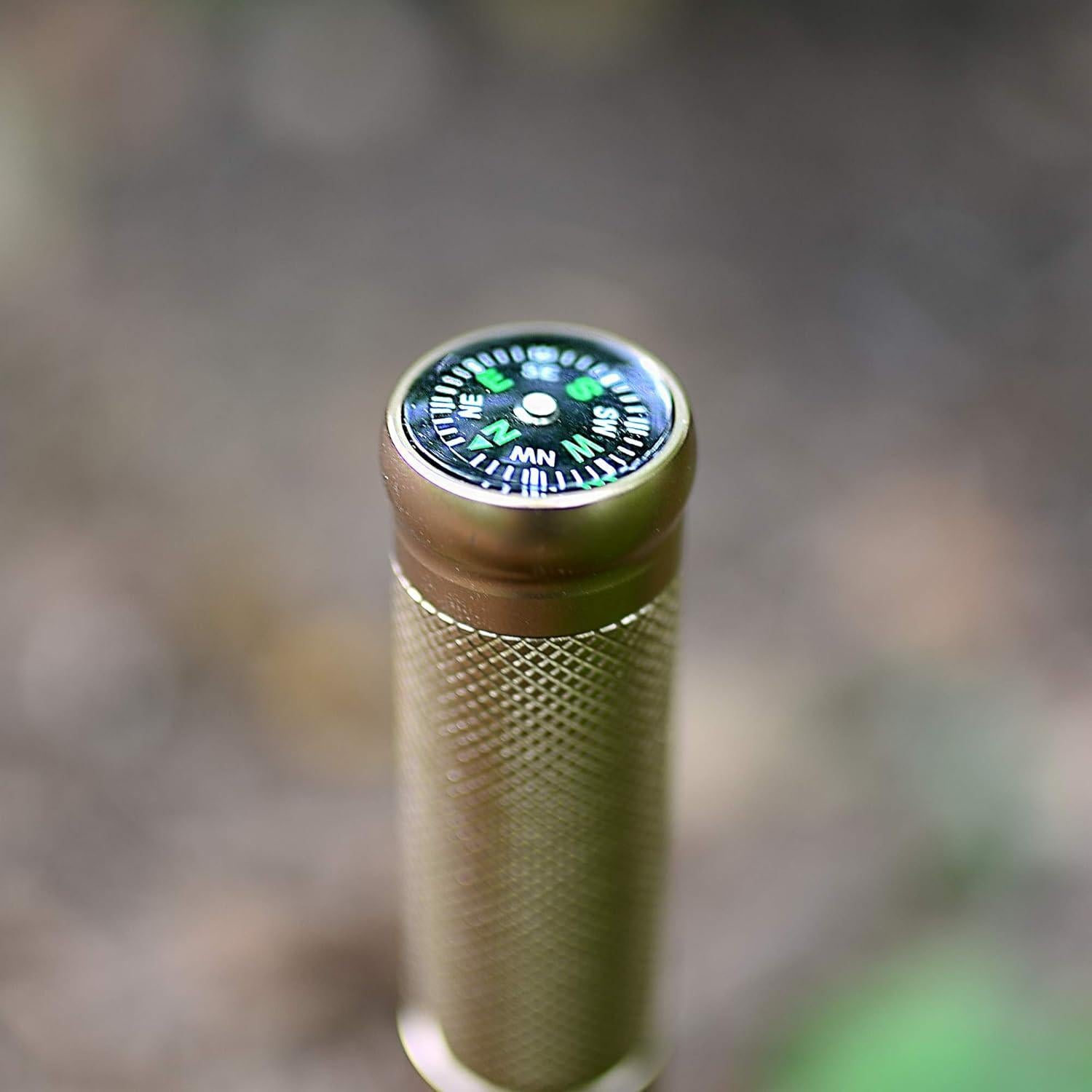 Pico de Supervivencia Wild Peak APEX1 18-en-1 Plegable Oro