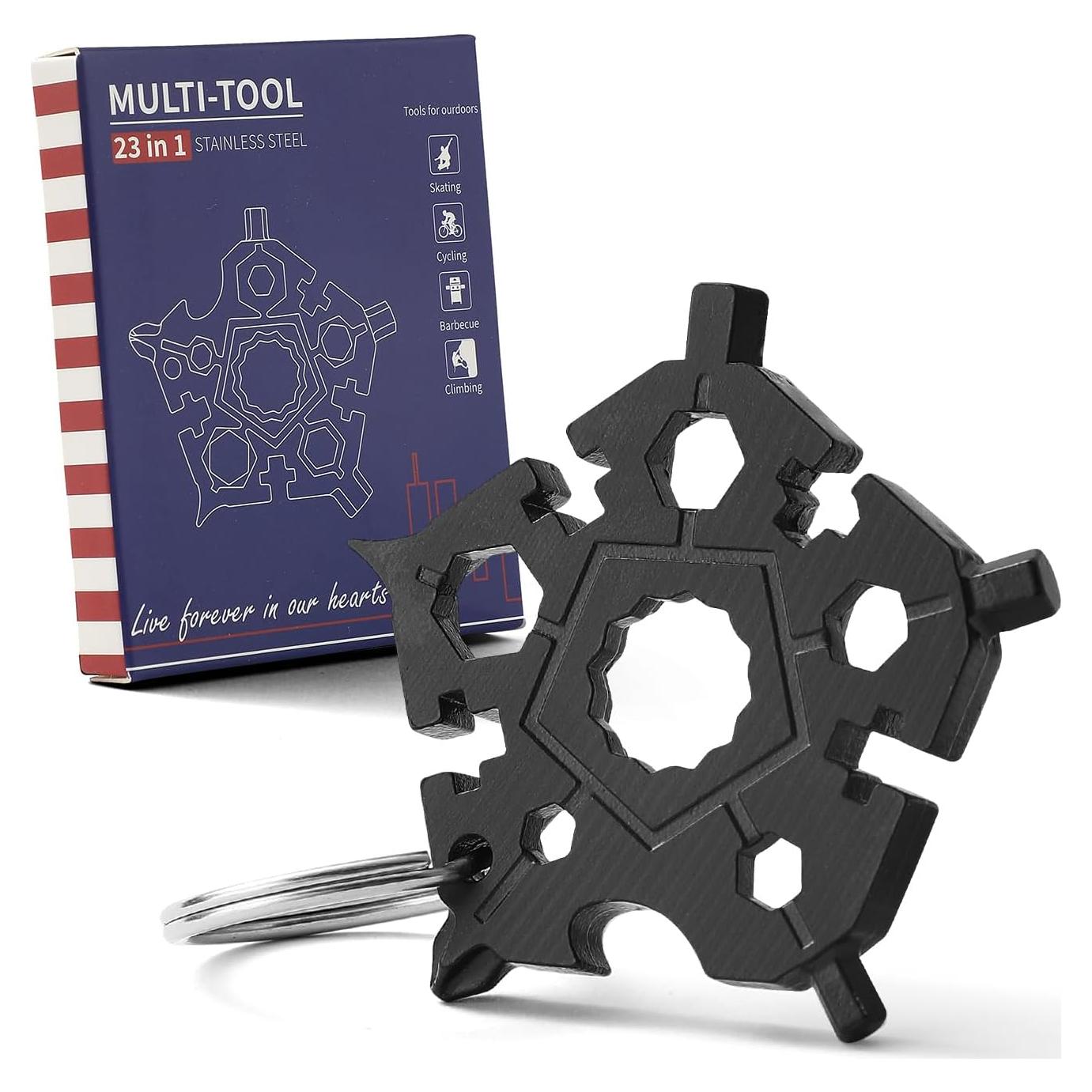 Multi-Herramienta Snowflake 23-en-1 PATOISE Acero Inoxidable