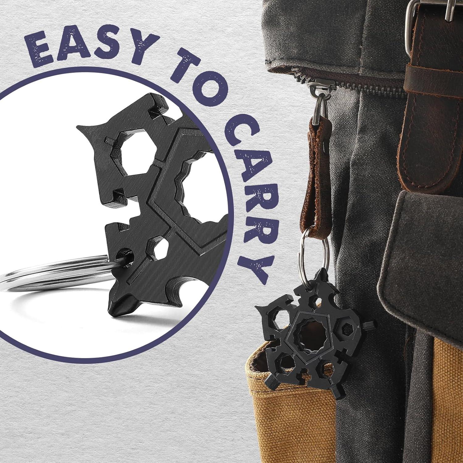 Multi-Herramienta Snowflake 23-en-1 PATOISE Acero Inoxidable