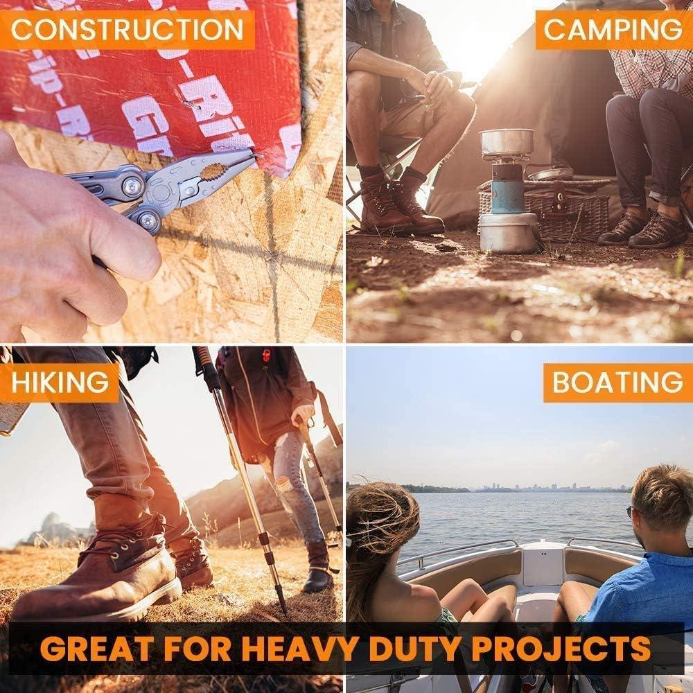 Cuchillo Multitool 15 en 1 ProMaster - Acero Inoxidable Plegable