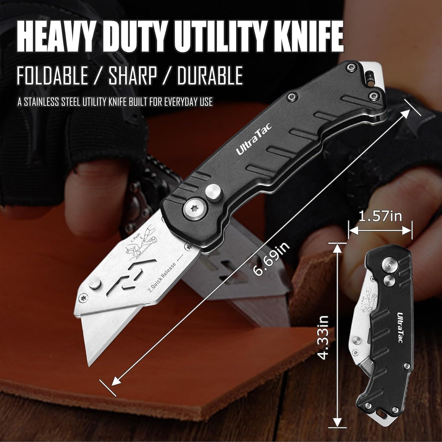 UltraTac Multitool 13 en 1 Compacto para Supervivencia