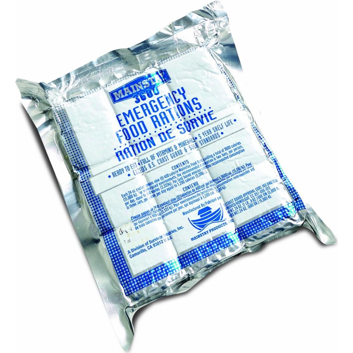 Kit de Emergencia Life+Gear LG329 para 1 Persona - Comida y Agua 3 Días