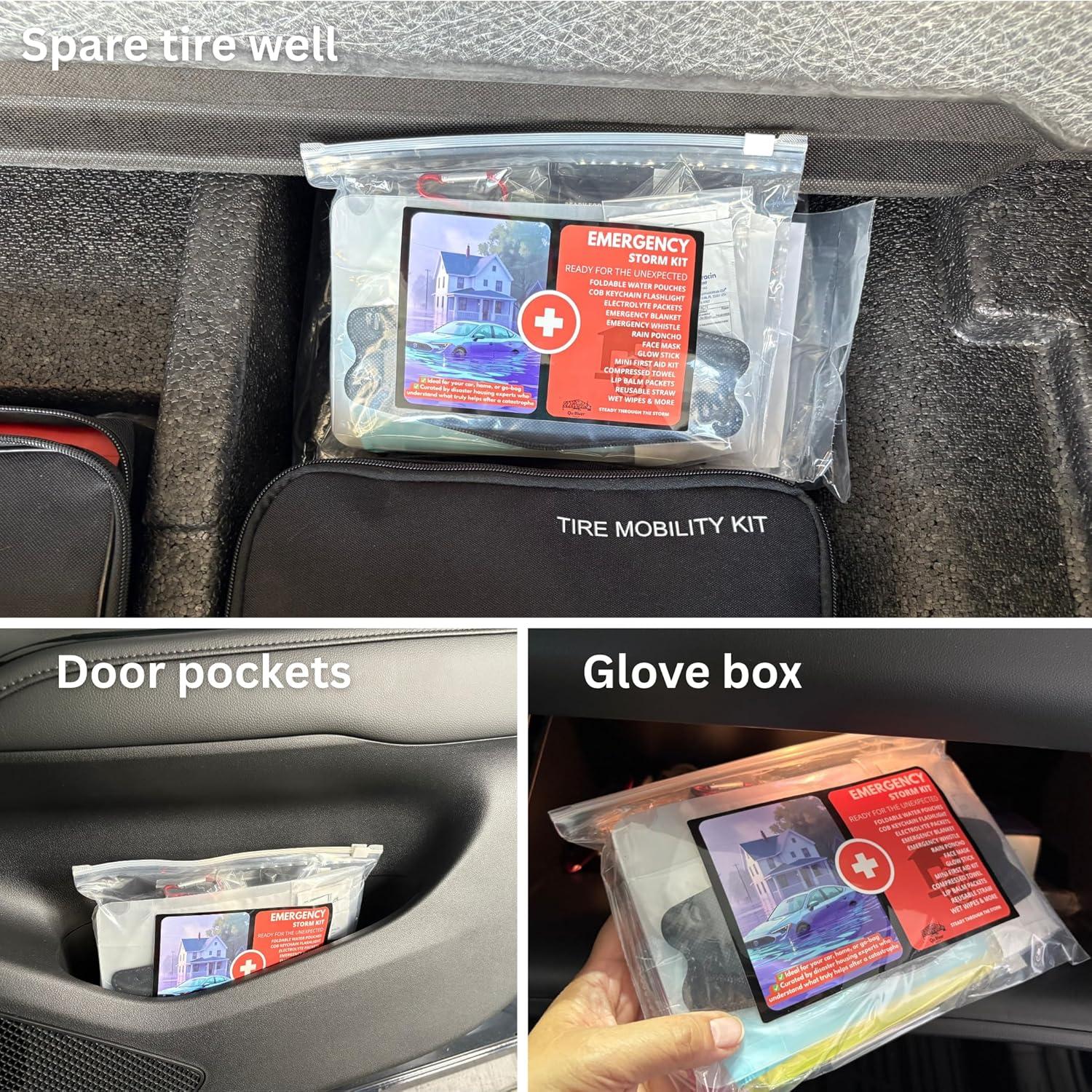 Kit de Supervivencia de Tormentas Qu River Prep - 31 Piezas