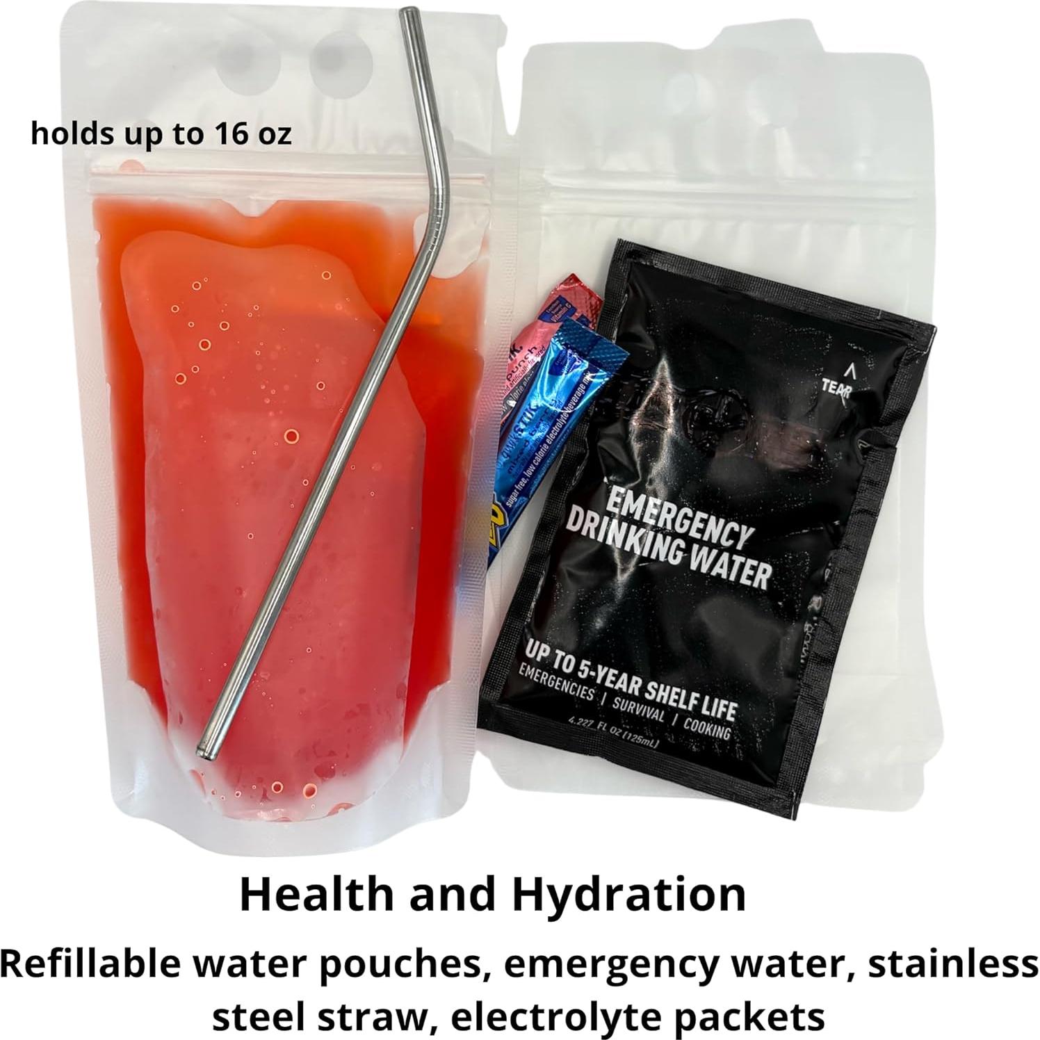 Kit de Supervivencia de Tormentas Qu River Prep - 31 Piezas